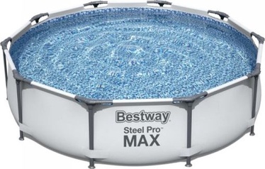 Бассейн каркасный Bestway Steel Pro Max 56406, синий, 4678 л