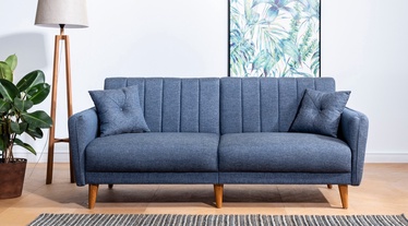 Dīvāns Hanah Home Aqua Set, zila, 82 x 210 cm x 85 cm