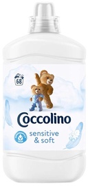 Смягчитель для белья Coccolino Sensitive & Soft, жидкий, 1.7 л