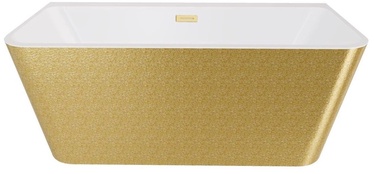 Vann, teisaldatav Besco Varya Glam Gol, 150 cm x 75 cm x 58 cm, ristkülik