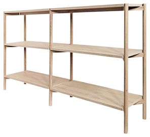 Plaukts Oxford 0000099906, ozola, 169 cm x 30 cm x 88.5 cm