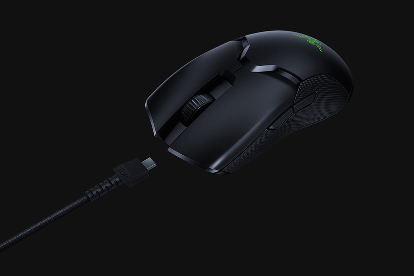 Spēļu pele Razer Viper Ultimate + uzlādes stacija, melna, bezvadu, optiskā