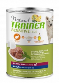 Влажный корм для собак Natural Trainer Sensitive Rabbit, крольчатина, 0.400 кг