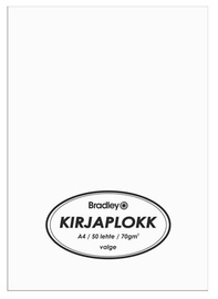 Kontoripaber Bradley, A4, 70 g/m², valge, 29.5 cm x 21 cm