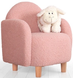 Bērnu krēsls Hanah Home Moylo, rozā