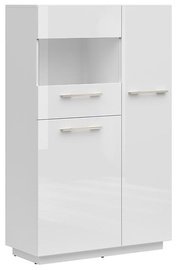 Шкаф-витрина FL Smart, белый, 42 см x 98.5 см x 156.5 см