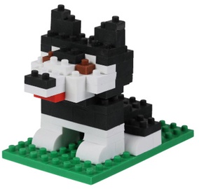 Набор фигурок - ластиков Iwako Siberian Husky, белый/черный