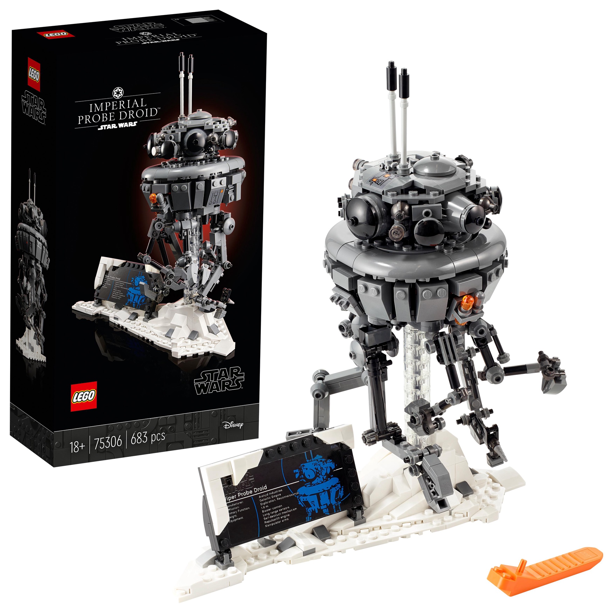 lego star wars imperial probe droid