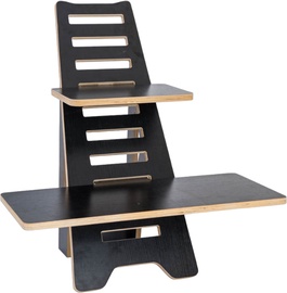 Datorgalds regulējams augstums Sun-flex Easydesk Rise 620803, melna