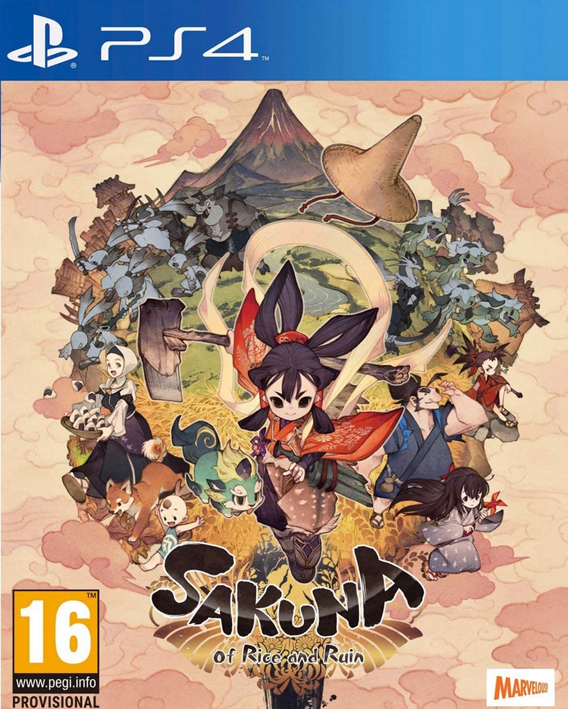 PlayStation 4 (PS4) mäng Badland Games Sakuna: Of Rice and Ruin