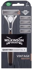 Бритва Wilkinson Sword Quattro Essential 4 Vintage Edition