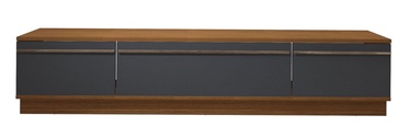TV-laud Kalune Design Elite 180-CA, pähklipuu/antratsiit, 40 cm x 160 cm x 46 cm
