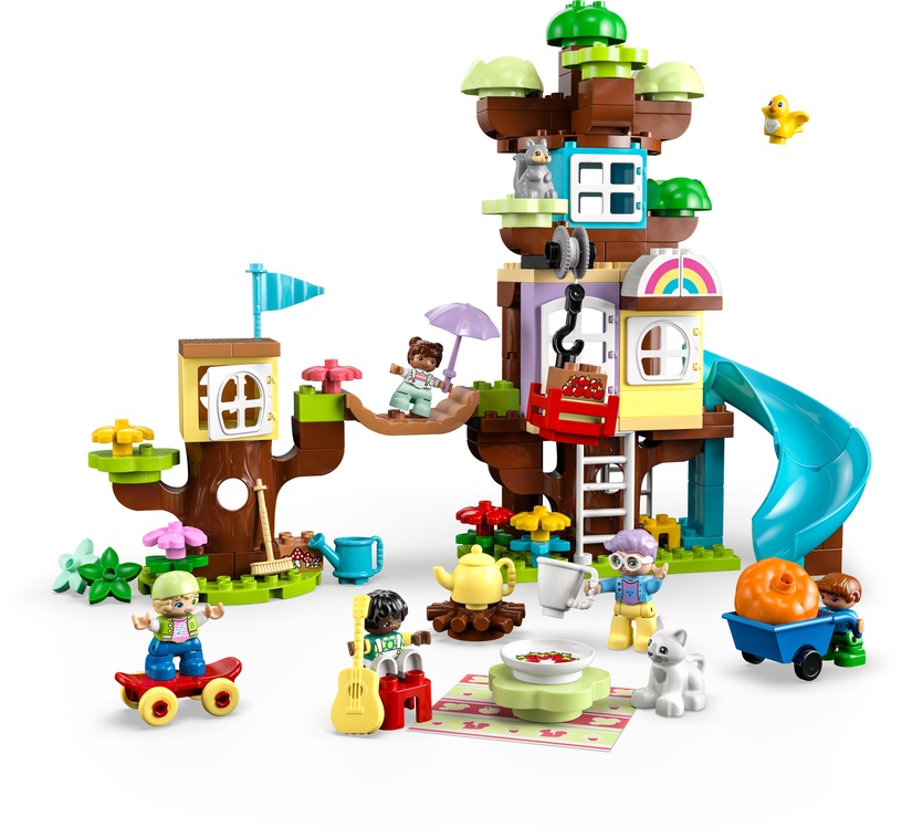 Konstruktor LEGO® DUPLO® Kolm-ühes metsamajake 10993, 126 tk