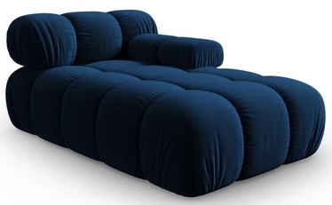 Элемент модульного дивана Micadoni Home Bellis, темно-синий, правый, 157 x 97 см x 62 см