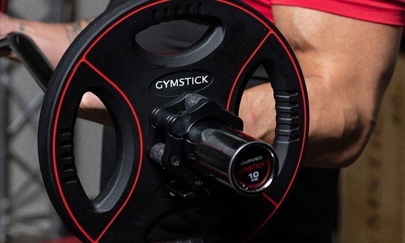 Дисковый вес Gymstick Pro PU, 15 кг