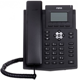 VoIP telefons Fanvil X3SG Lite, melna