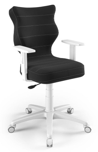 Детский стул Duo VT17 Size 5, 40 x 40 x 86 - 99 см, белый/антрацитовый