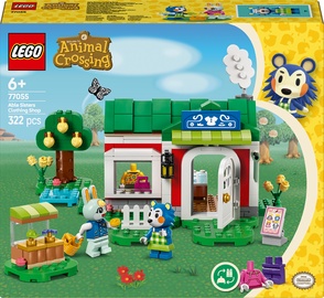 Konstruktor LEGO® Animal Crossing Riidepood Able Sisters 77055, 322 tk