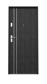 Наружная дверь квартиры Domoletti Classic, правосторонняя, антрацитовый, 206 x 100 x 5 см