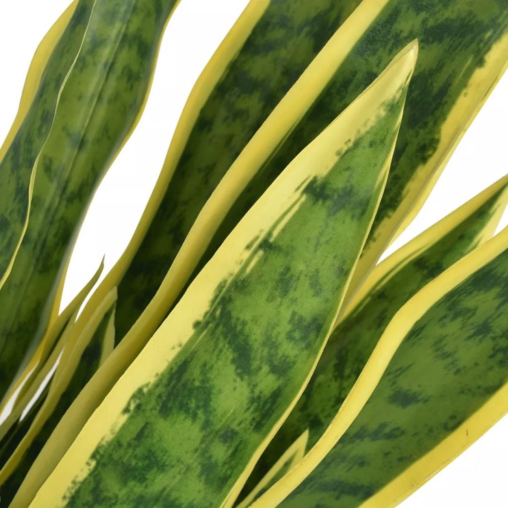 Kunsttaim potis VLX Sansevieria, roheline, 65 cm