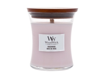 Svece aromātiskā WoodWick Rosewood, 65 h, 275 g
