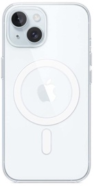 Telefona vāciņš Apple Clear Case with MagSafe, iPhone 15 Plus, caurspīdīga