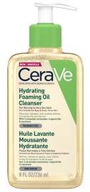 Näopuhastusvahend Cerave Hydrating Foaming Oil, 236 ml, naistele