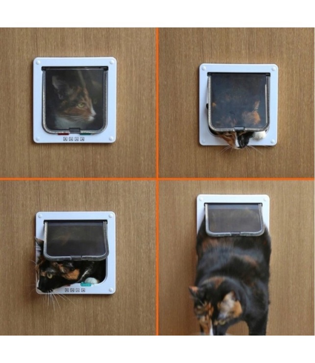 Двери для кошек M, 0.37 кг