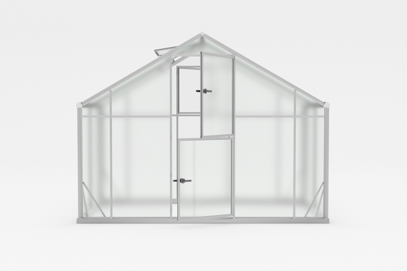 Теплица Sanus XL-9, поликарбонат, 2.9 x 2.9 м