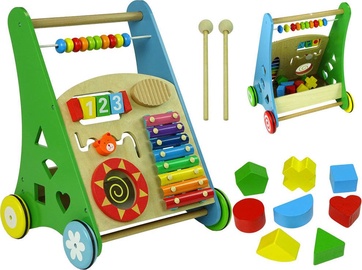 Stumjamās rotaļlietas Lean Wooden Pushchair 9251, 46 cm