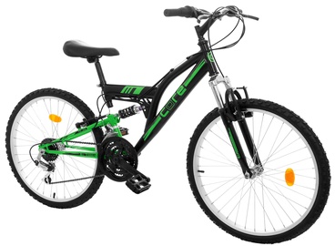 Велосипед горный Goetze Core, 27.5 ″, 15" рама, черный/зеленый