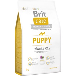Sausā suņu barība Brit Care Puppy Lamb & Rice, jēra gaļa/rīsi, 3 kg