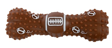 Rotaļlieta sunim Zolux American Football Bone 480777, 15 cm, brūna