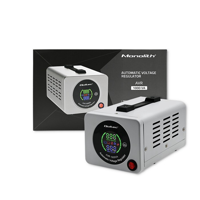 UPS sprieguma stabilizators Qoltec ALQOLR000050723