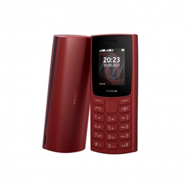 Mobilusis telefonas Nokia 105 (2023), raudonas