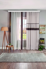 Nakts aizkari Mijolnir Cool Curtain 181CLK8830, brūna/bēša, 140 cm x 260 cm