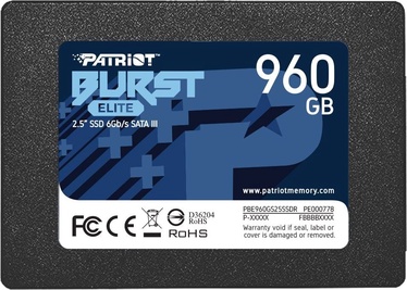 Kõvaketas (SSD) Patriot Burst Elite, 2.5", 960 GB