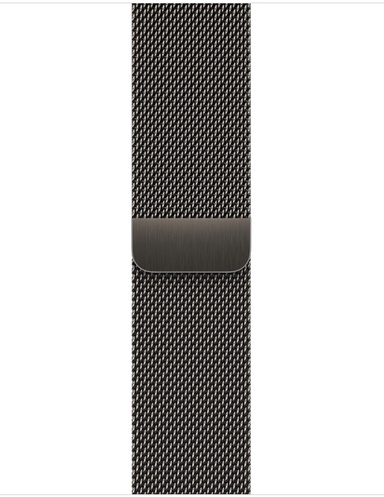 Nutikell Apple Watch Series 8 GPS + Cellular 41mm Graphite Stainless Steel Case with Graphite Milanese Loop, grafiit