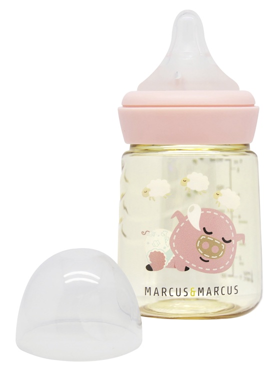 Детская поилка Marcus & Marcus PPSU Transition Feeding Bottle Pokey, 180 мл, 0 мес.