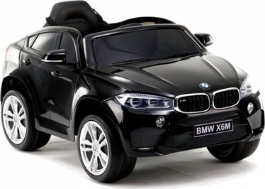 Bezvadu automašīna Lean Toys BMW X6, melna