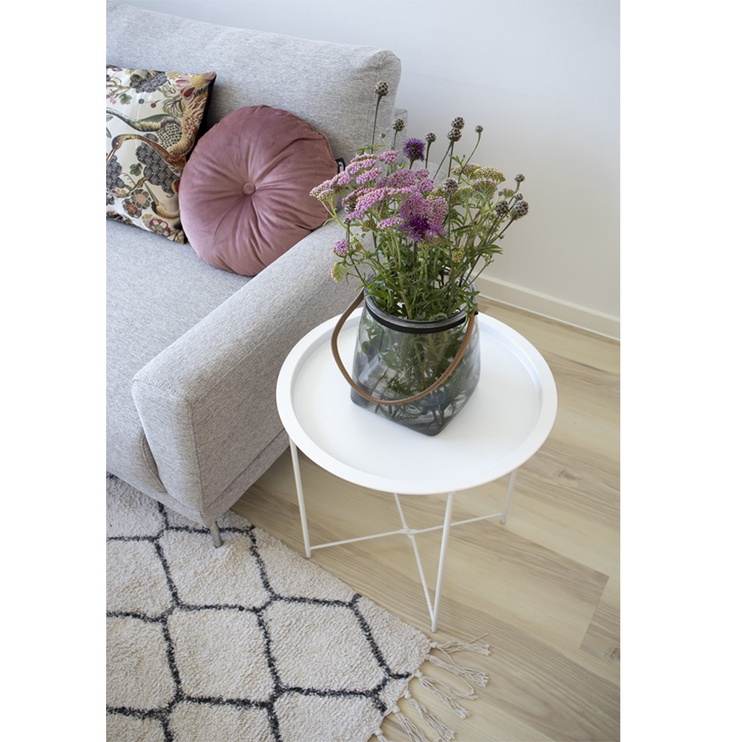Журнальный столик House Nordic, белый, 47 см x 47 см x 50 см