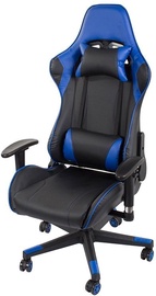 Игровое кресло Verk Group 01610_N, 54 x 70 x 124 - 131 см, синий/черный