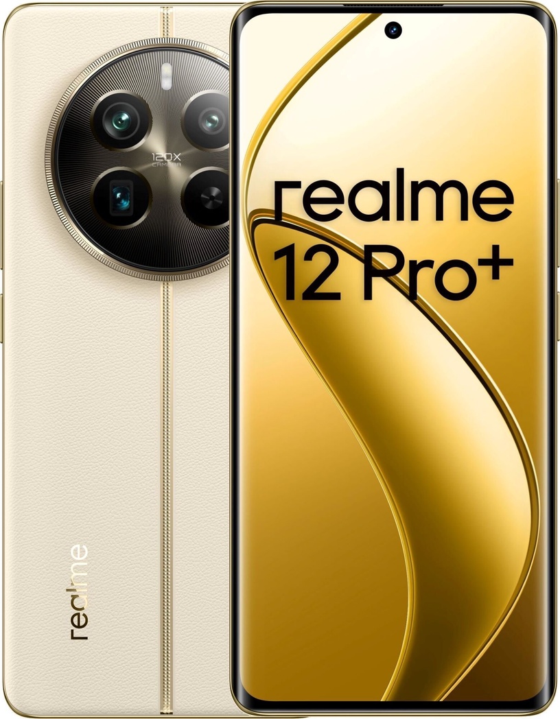 Мобильный телефон Realme 12 Pro+ 5G, 512 GB, бежевый
