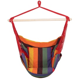 Dārza šūpoles, stiprināms Springos Brazilian Hammock 5907719418124, daudzkrāsains