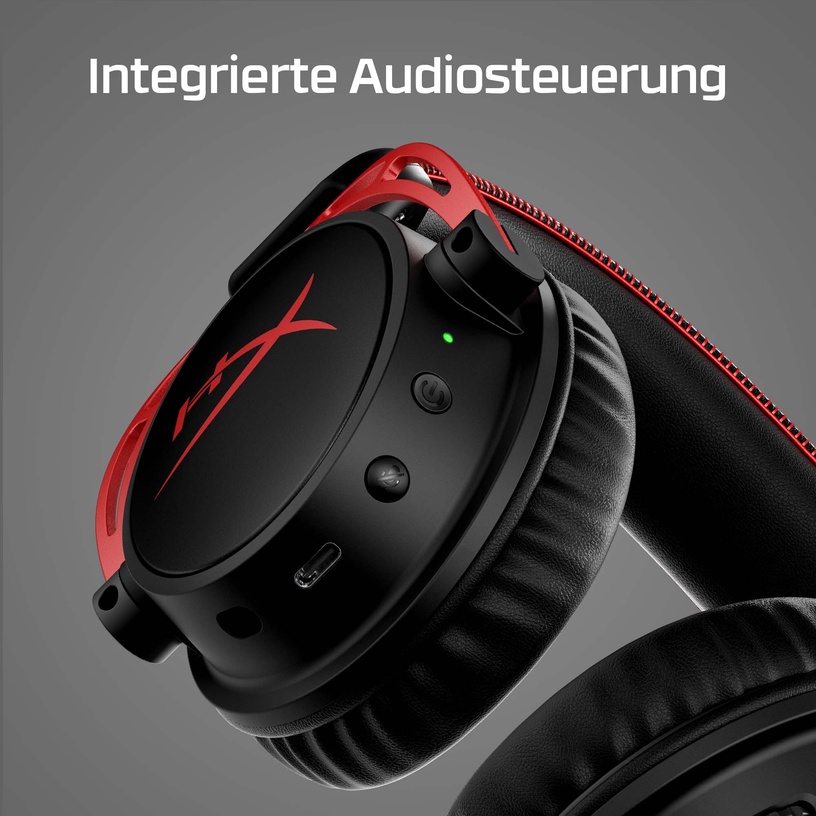 Juhtmeta mänguri peakomplekt HyperX Cloud Alpha, must