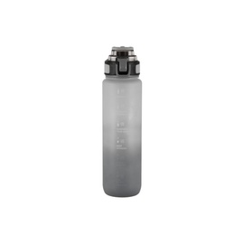Ūdens pudele Atom, pelēka, petg, 1 l
