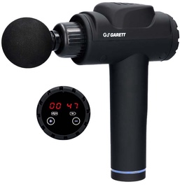 Массажный пистолет Garett Massage Gun, 0.846 кг, черный