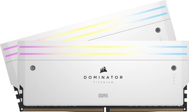 Operatīvā atmiņa (RAM) Corsair Dominator Titanium RGB, DDR5, 64 GB, 6400 MHz