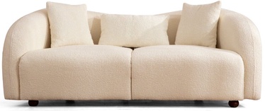 Dīvāns Hanah Home Venedik, krēmkrāsa, 190 x 91 cm x 76 cm