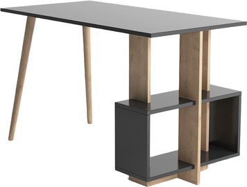 Galds Kalune Design Lagomood Side, ozola/antracīta